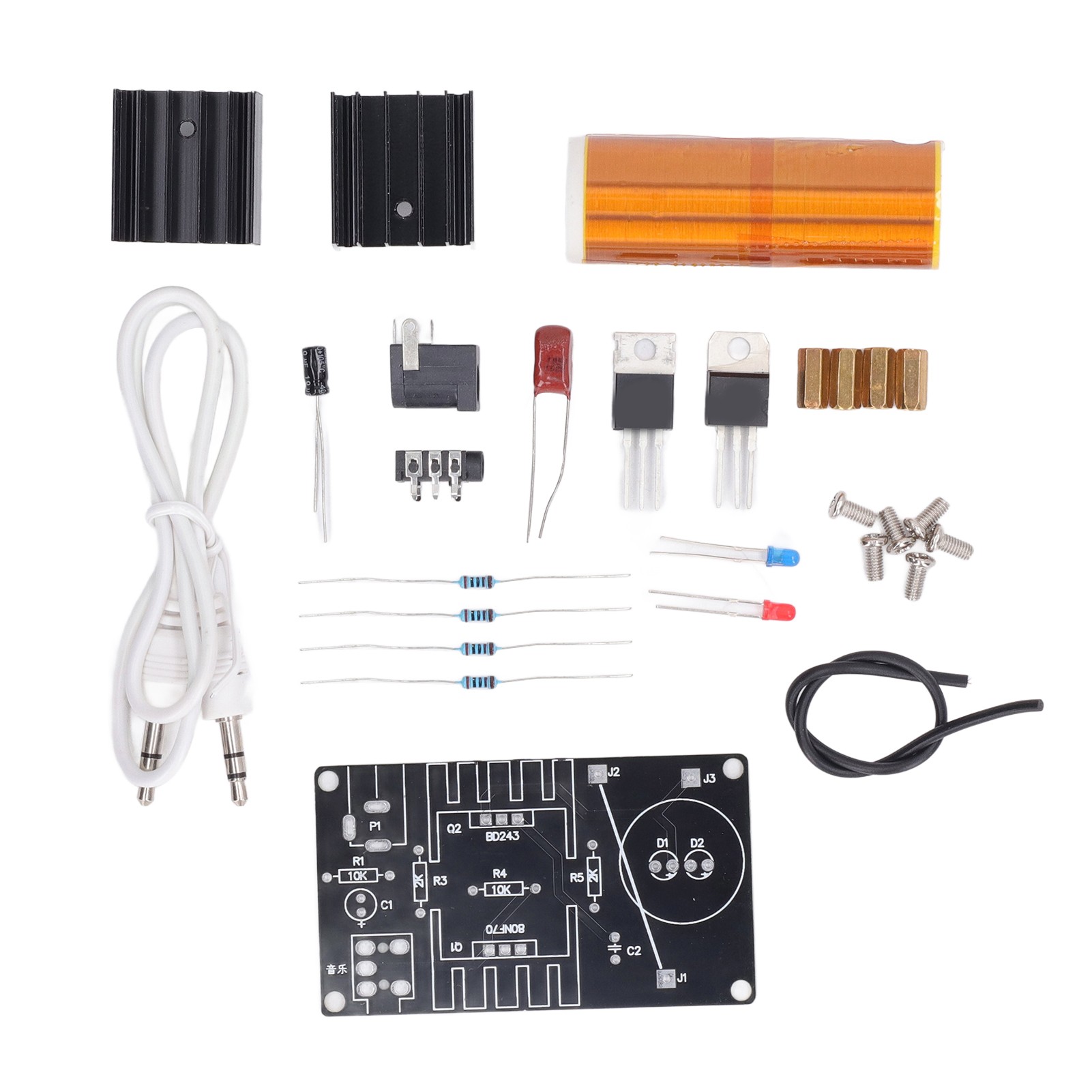 Woodworking Kits For Adults - Zestaw Mini Cewki Tesli 15W DIY,