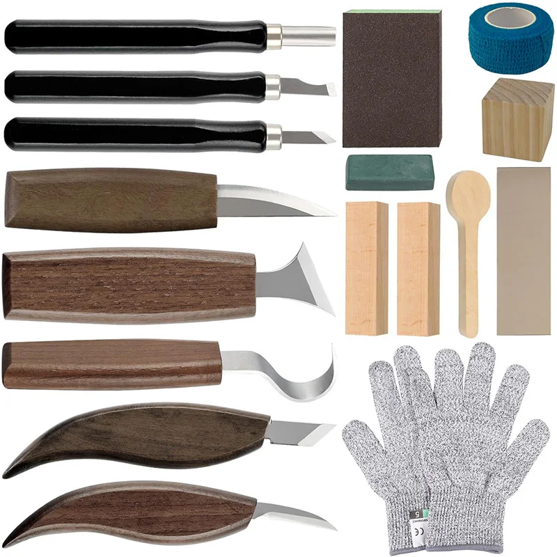 Woodworking Kits For Adults - Zestaw do rzeźbienia w drewnie 17