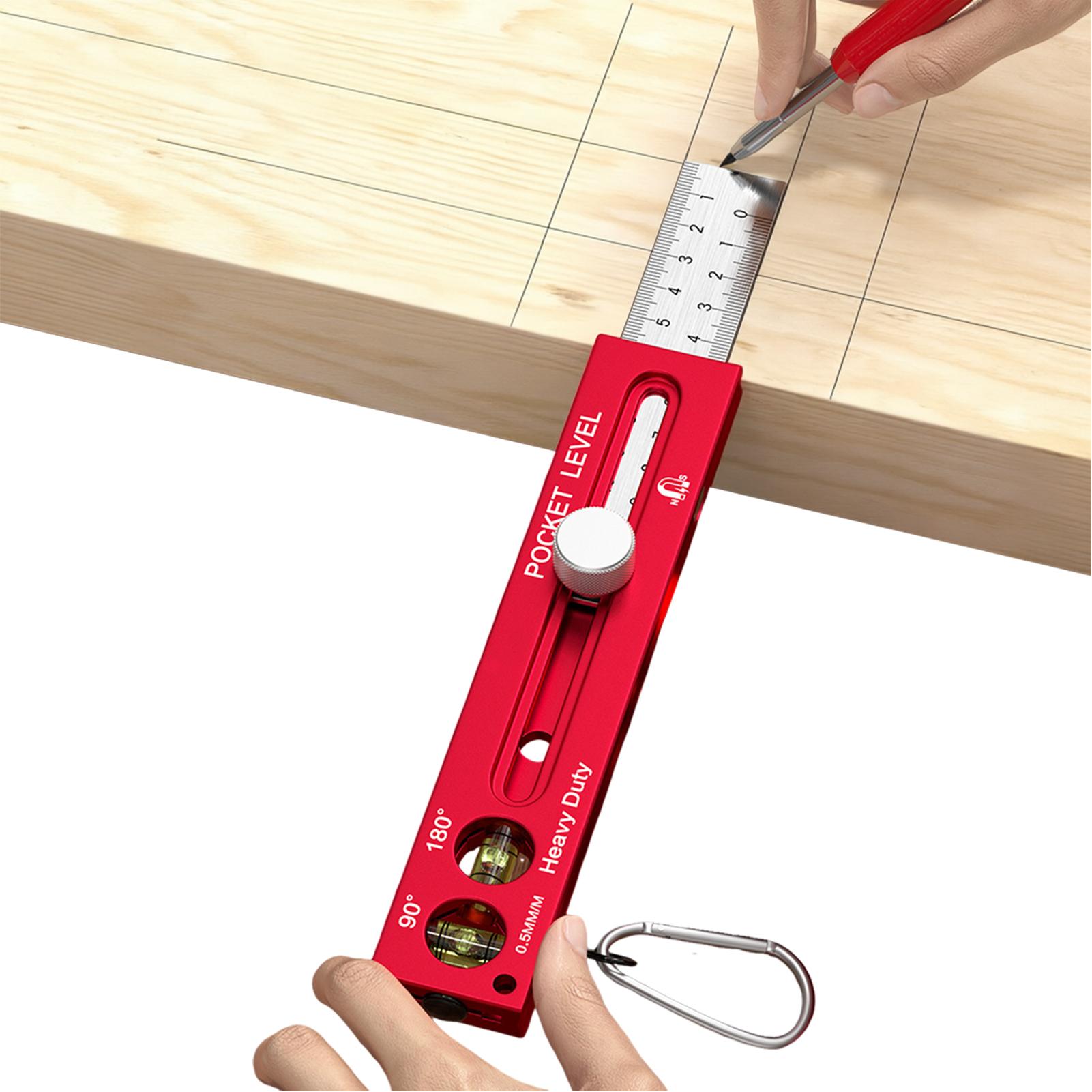 Woodworking Ruler - Narzędzia do obróbki drewna, magnetyczny szablon