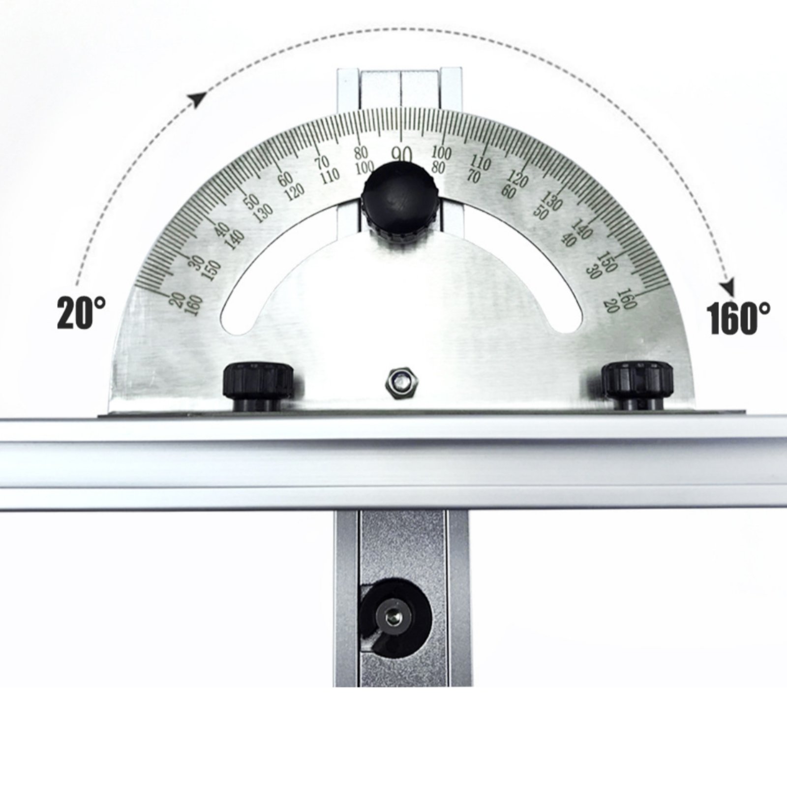 Woodworking Ruler - Precyzyjny ogranicznik kąta ustawiania piły stołowej,