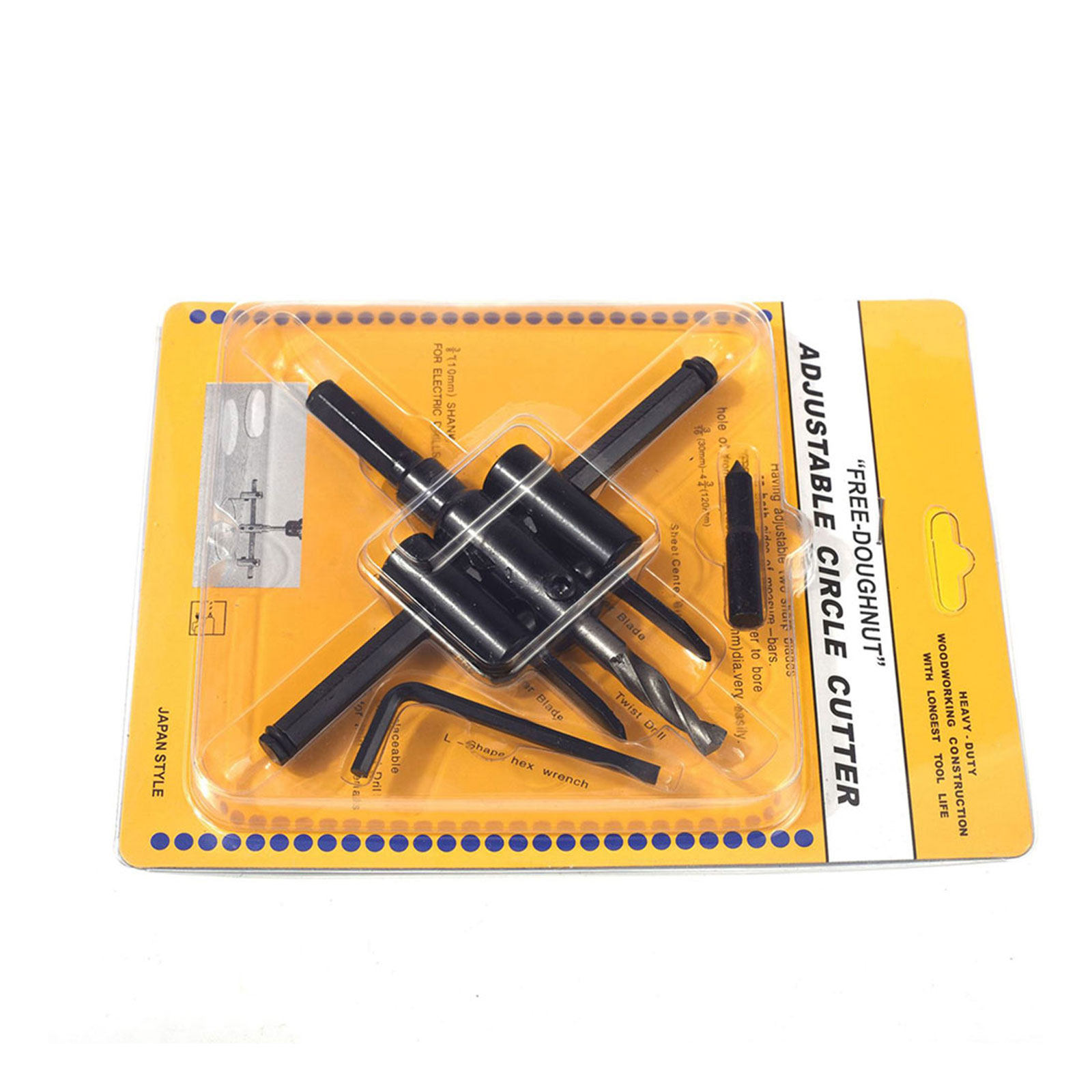 Woodworking Diy - Regulowana wiertarka otwornica do drewna o