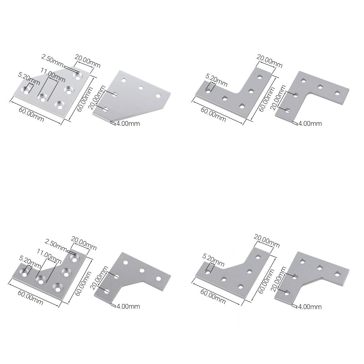 4 szt./zestaw Łącznik kątowy t – Woodworking Joint recenzja i cena