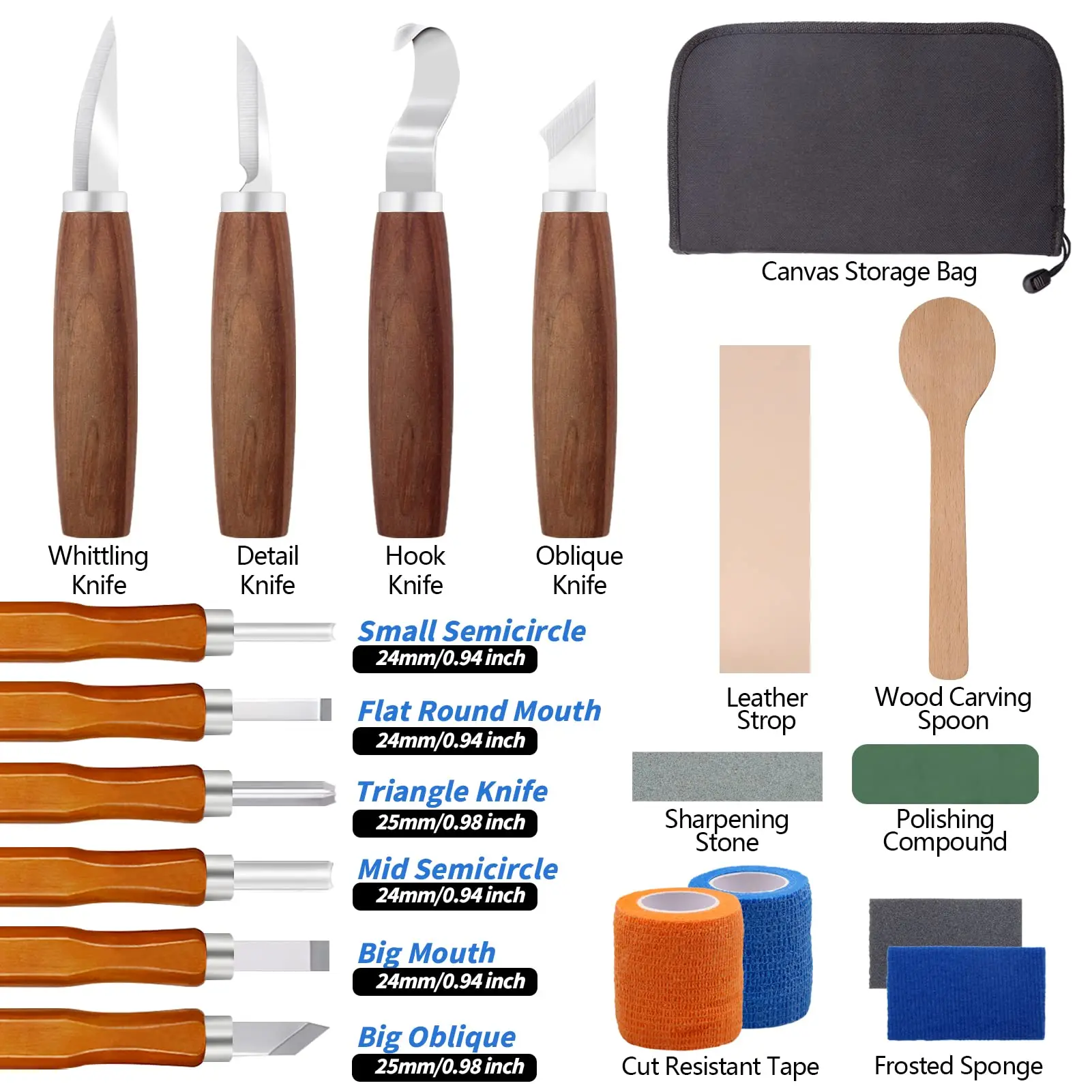Zestaw narzędzi do rzeźbienia  – Woodworking Kits For Adults recenzja i cena
