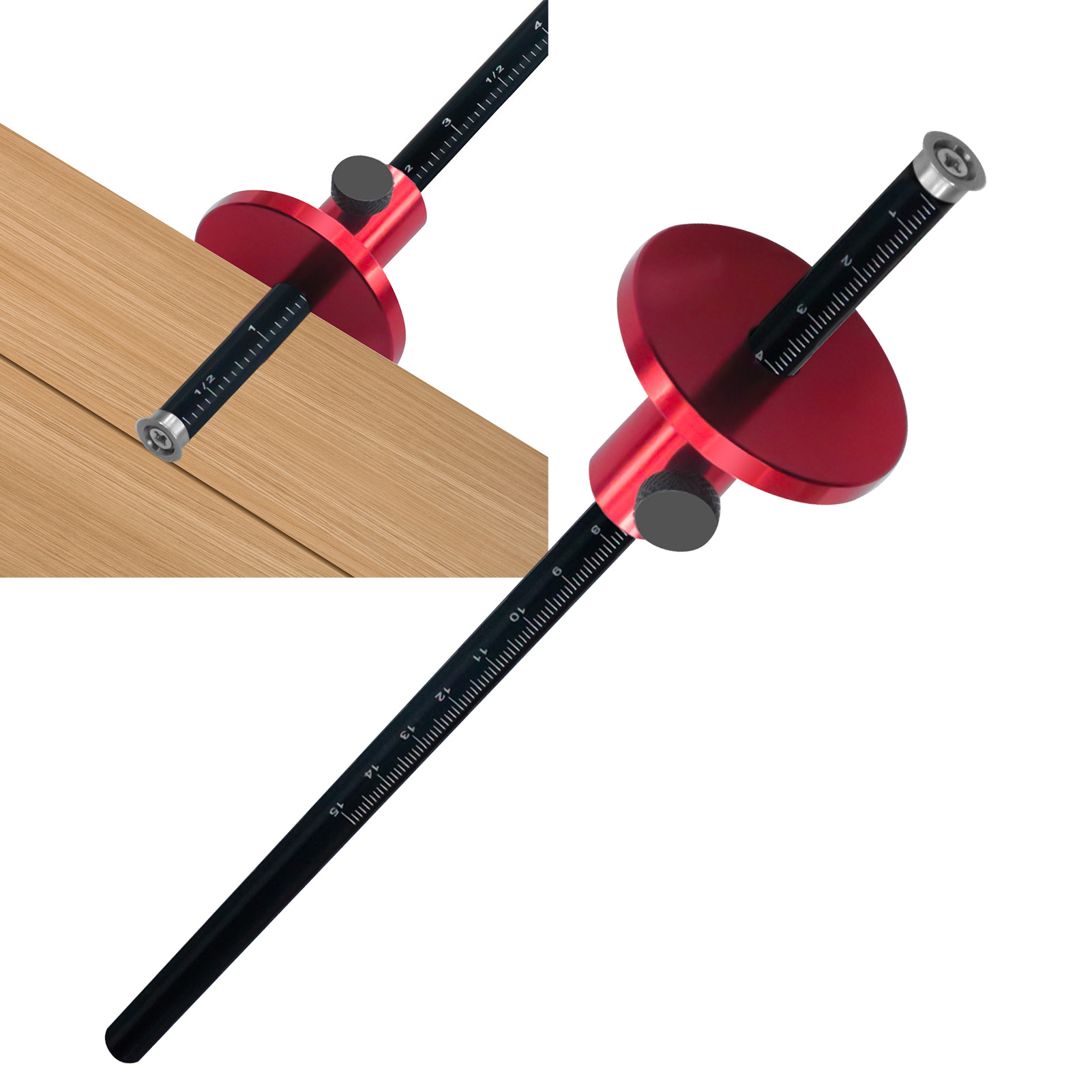 Przymiar traserski z metryczną – Woodworking Diy Projects recenzja i cena