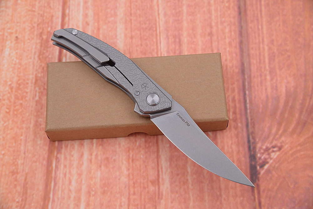 Nóż JUFULE Quantum V2 z podwój – Woodworking Logo recenzja i cena