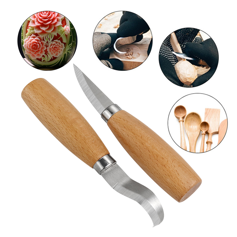 Nóż do rzeźbienia ze stali nie – Woodworking For Beginners recenzja i cena
