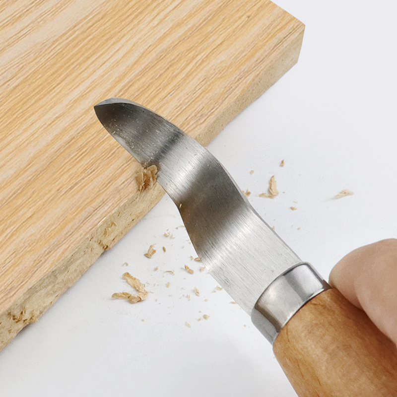 Nóż do rzeźbienia ze stali nie – Woodworking For Beginners recenzja i cena