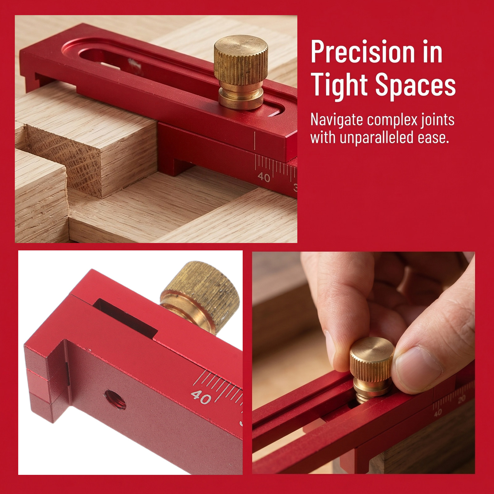 Miernik do obróbki drewna 5-40 – Woodworking Joint recenzja i cena