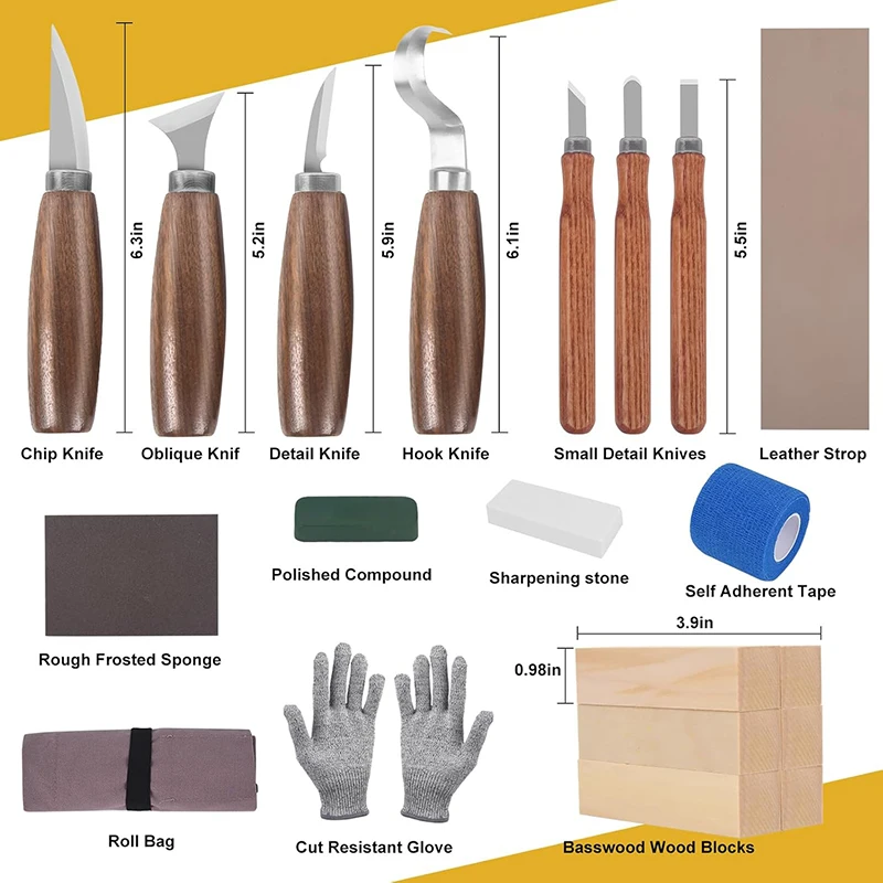 Zestaw do rzeźbienia w drewnie – Woodworking Kits For Adults recenzja i cena