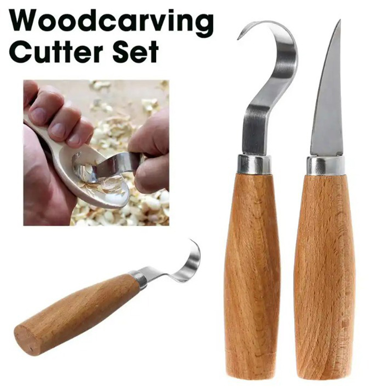 Nóż do rzeźbienia w drewnie, d – Woodworking For Beginners recenzja i cena