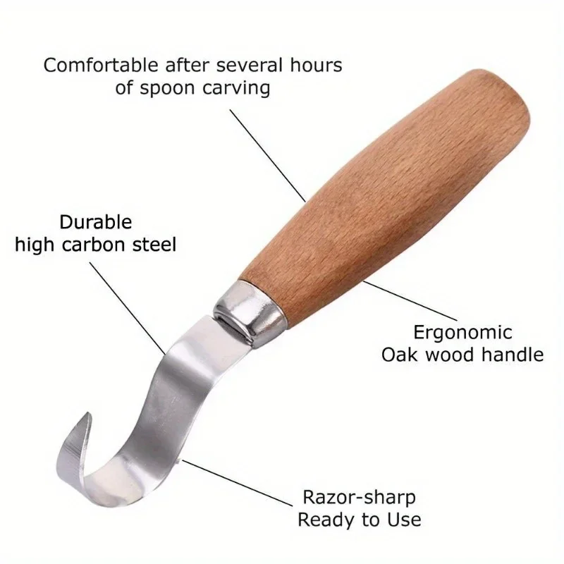 Nóż do rzeźbienia w drewnie, d – Woodworking For Beginners recenzja i cena