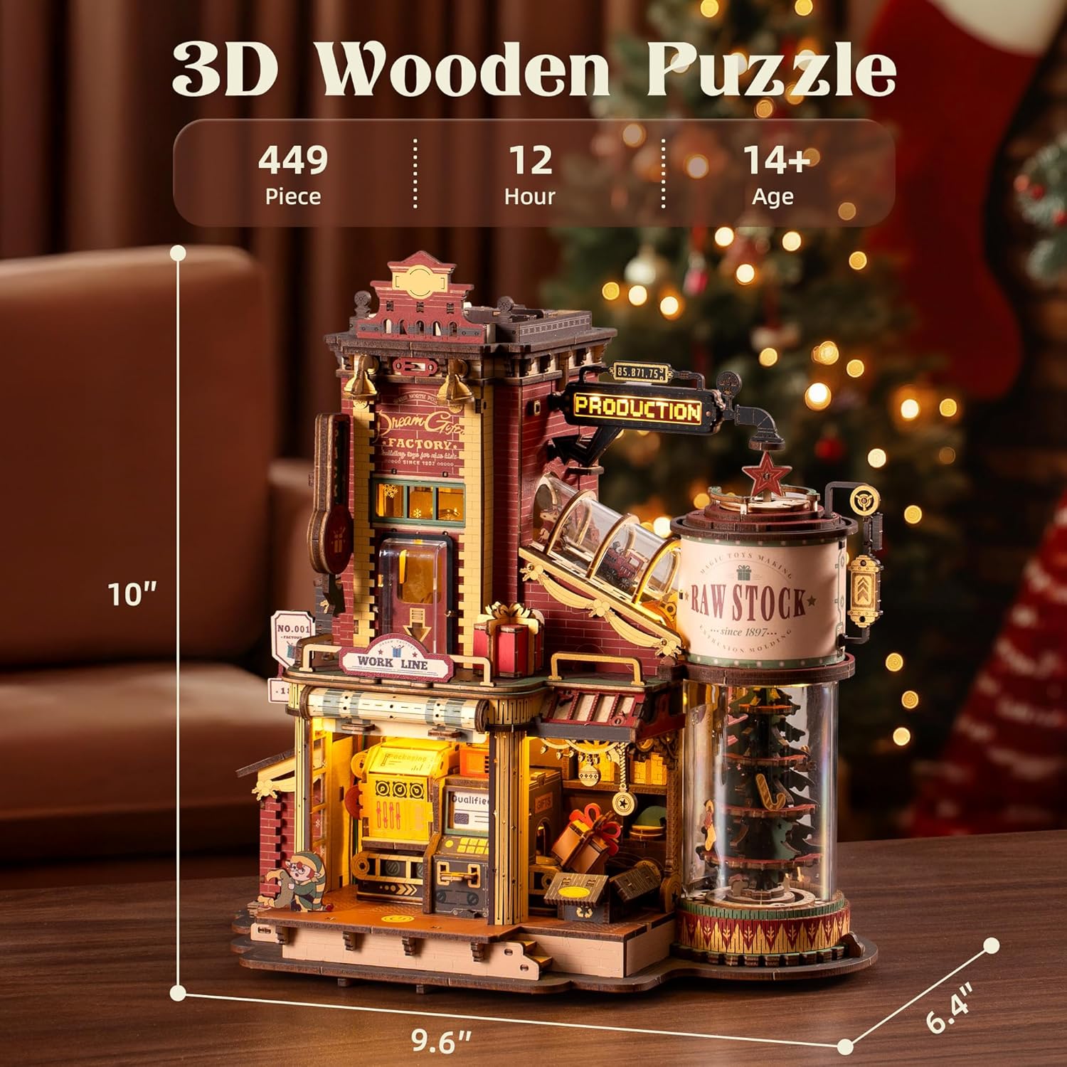 ROKR Dream Gift Factory Drewni – Woodworking Kits For Kids recenzja i cena