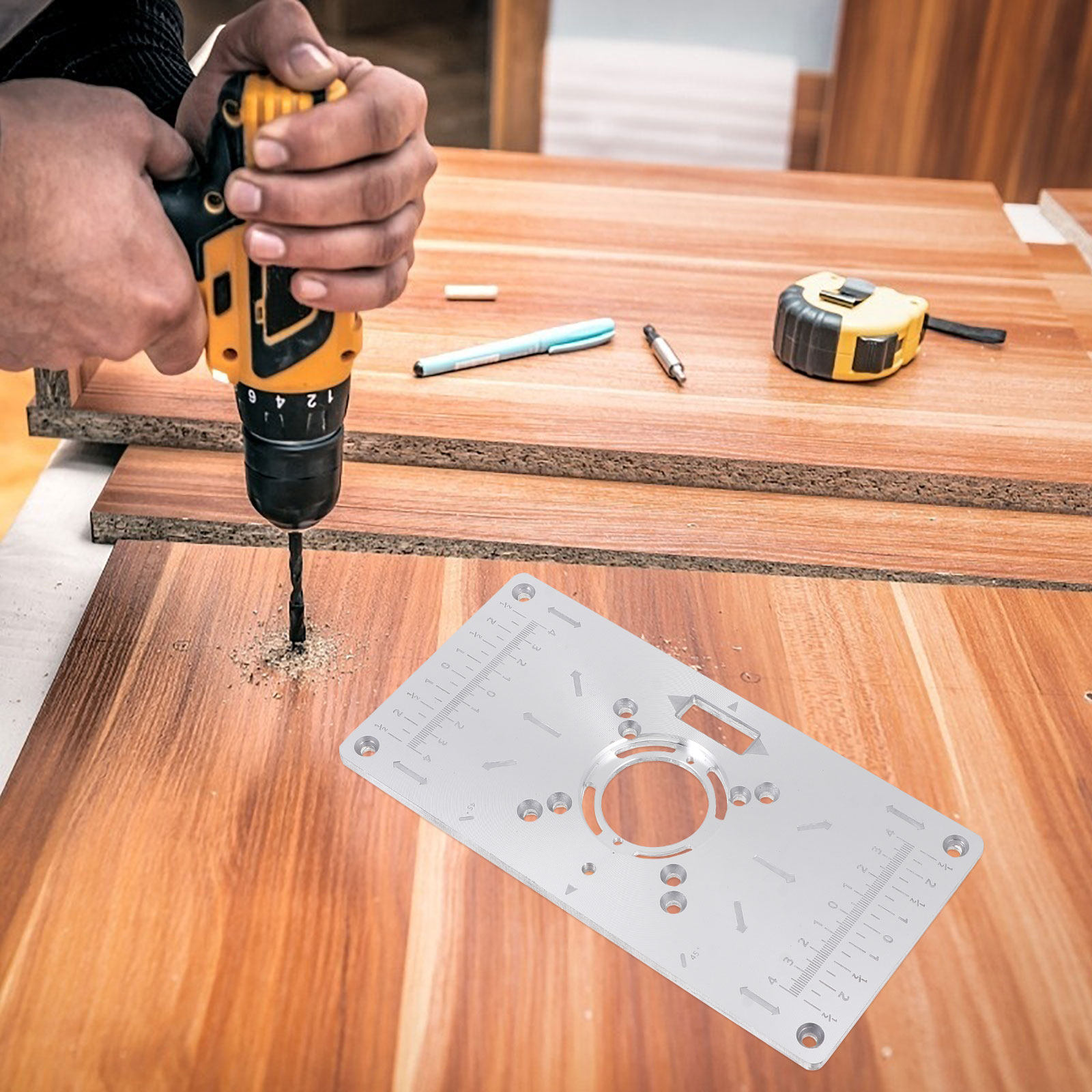 1 zestaw, 1 zestaw – aluminiow – Woodworking Diy recenzja i cena
