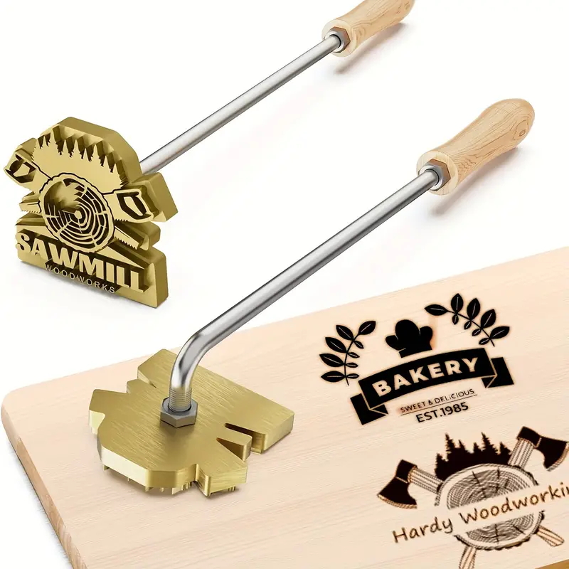 M8 Personalizowany pieczątka d – Woodworking Logo Design recenzja i cena