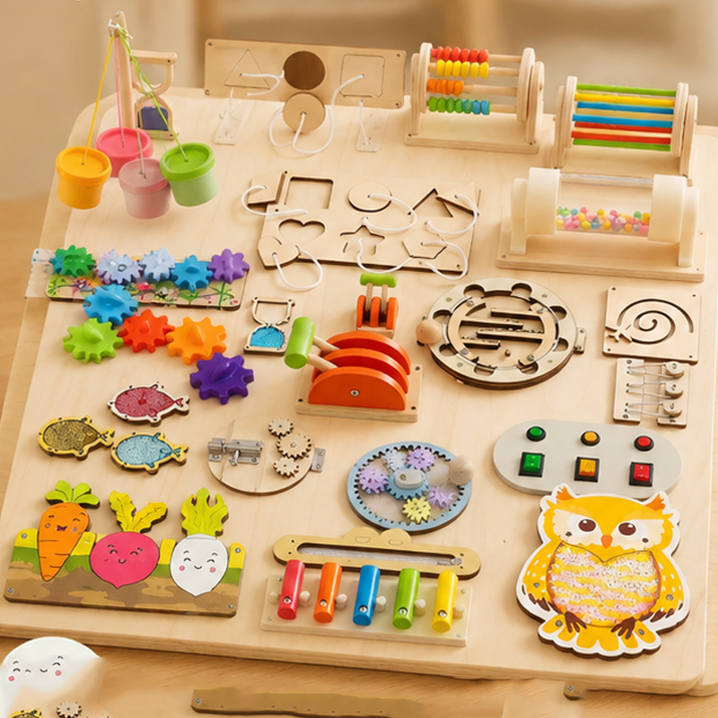 Akcesoria do tablic manipulacy – Woodworking Kits For Kids recenzja i cena